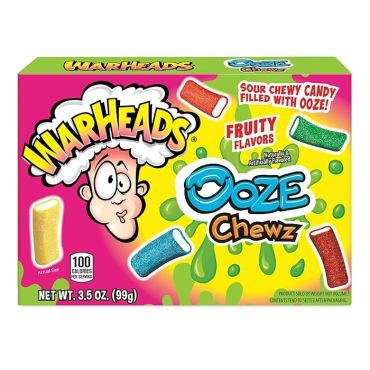 Warheads Ooze Chewz Theater Box 99G